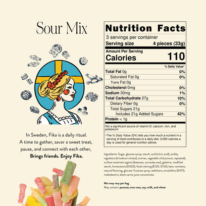 Fika&Candy Sour Mini (100g)