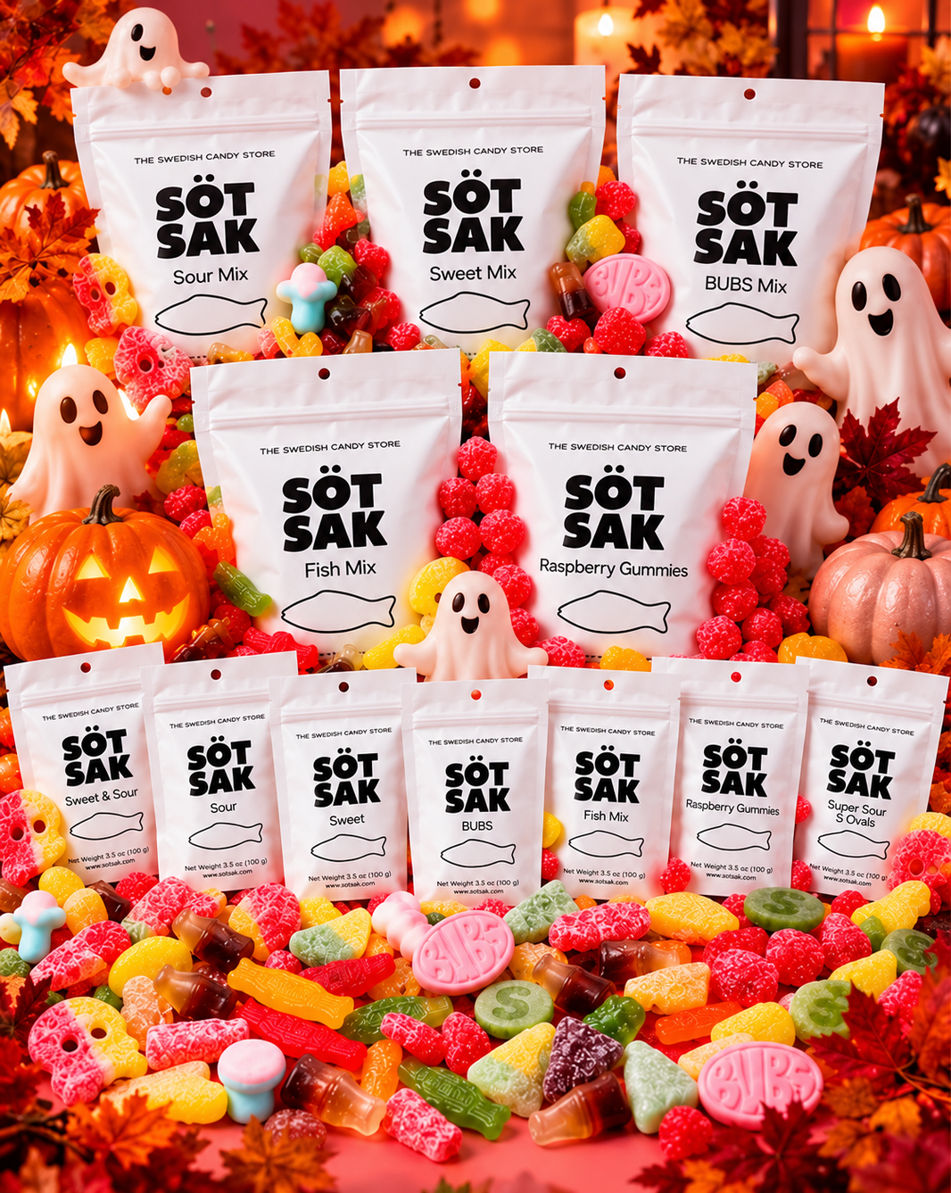 Sötsak Halloween Party Box